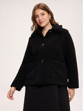 Fiorella Rubino Fiorella Rubino Płaszcz zimowy 8050T000398N033 Czarny Regular Fit