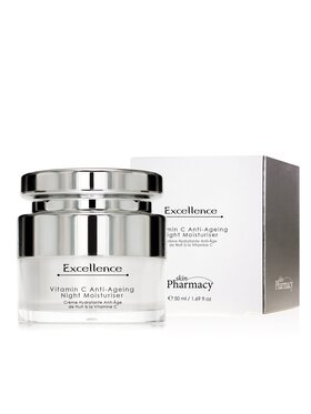 Skin Pharmacy Skin Pharmacy Krem na noc z witaminą C przeciw starzeniu SP EXCELLENCE 50 ml Krem na noc