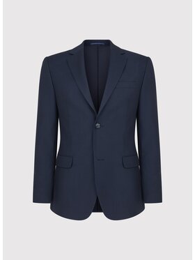 Pako Lorente Pako Lorente Marynarka P25WP-3G-016 Granatowy Super Slim Fit