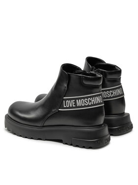 LOVE MOSCHINO Škornji JA21024G1LIA0000 Črna