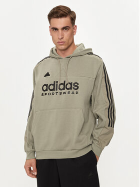 adidas adidas Pulóver House of Tiro IV8125 Zöld Relaxed Fit