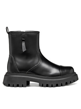 Geox Geox Škornji J Maquinnens Girl J66M6B 000CN C9999 S Črna