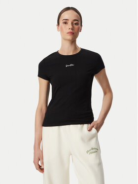 Guess Guess T-Shirt V6YI01 K4258 Černá Slim Fit