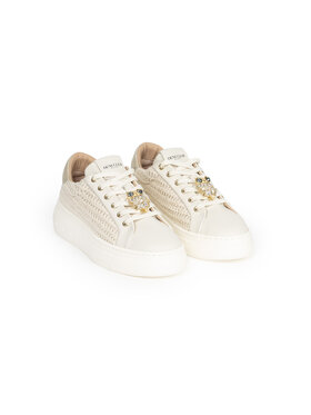 Deni Cler Milano Deni Cler Milano Sneakersy T-DC-B611-F2-77-12-1 Kremowy