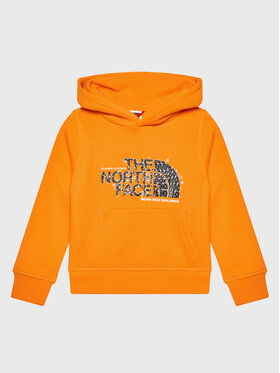 The North Face The North Face Sweatshirt Drew Peak NF0A7X55 Orange Regular Fit