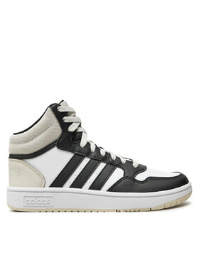 adidas adidas Sneakersy Hoops 3.0 Mid K IH7893 Čierna