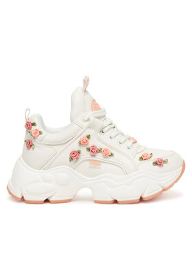 Buffalo Buffalo Sneakersy Binary Rose 2.0 1636665 Biały