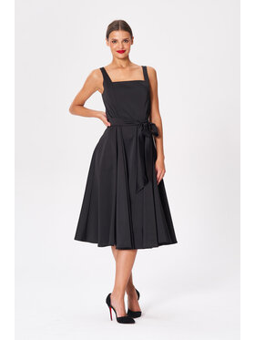 CASTELLANI CASTELLANI Sukienka codzienna Audrey Czarny Regular Fit
