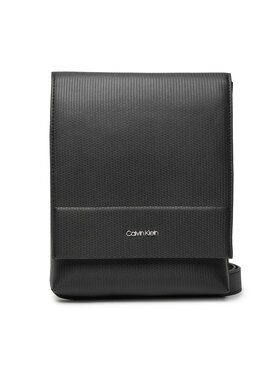 Calvin Klein Calvin Klein Мъжка чантичка Minimalism Flatpack W/Flap K50K509000 Черен