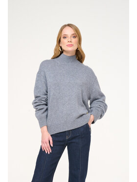 Castellani Castellani Sweter Golf Albane Szary Regular Fit