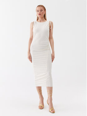 Patrizia Pepe Patrizia Pepe Vestito da giorno 2A2550/JZ26-W347 Écru Regular Fit