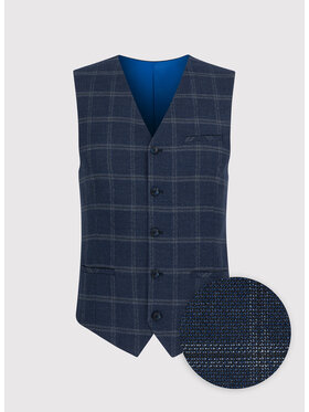 Pako Lorente Pako Lorente Kamizelka P23WF-8X-005 Granatowy Slim Fit