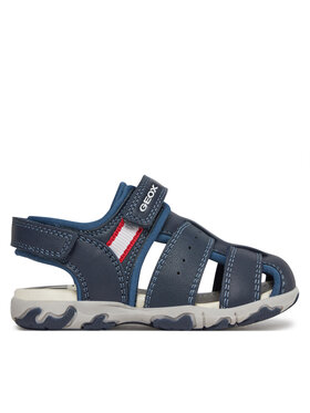 Geox Geox Sandale B Sandal Flaffee Boy B4559B 08515 C4002 M Tamnoplava