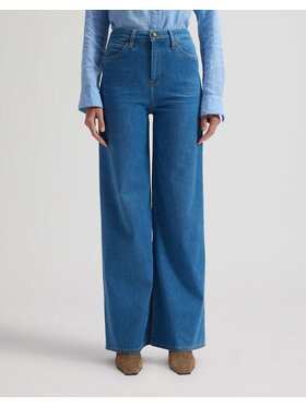 Lee Lee Jeansy STELLA Niebieski Wide Leg