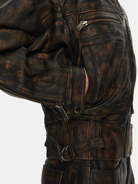 Μπουφάν δερμάτινο Gestuz φωτογραφία