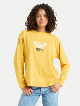 Roxy Roxy Blúz Hangloose Art ERJZT06035 Sárga Regular Fit