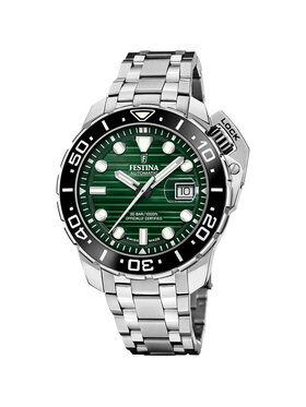 Festina Festina Zegarek F20043-4 Srebrny