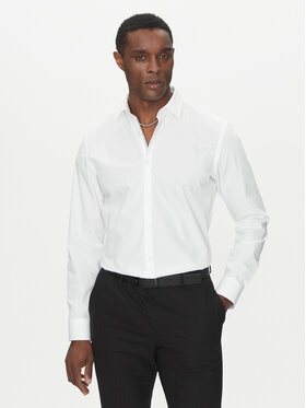 HUGO HUGO Košeľa Koey 50539766 Biela Slim Fit