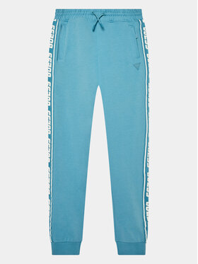 Guess Guess Melegítő alsó L2YQ48 K6ZS1 Kék Regular Fit