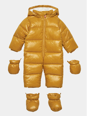 Save The Duck Save The Duck Kombinezon zimowy Shell I30002X LUCK17 Żółty Regular Fit