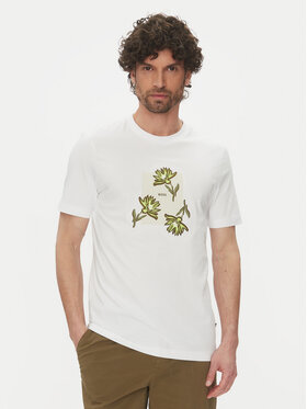 BOSS BOSS Póló C-Thompson 13 50536763 Fehér Regular Fit