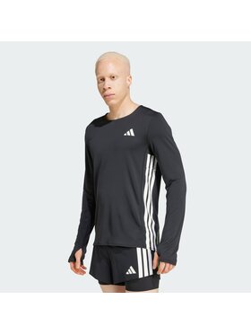 adidas adidas Koszulka techniczna Adizero Running Long Sleeve Tee Czarny Slim Fit