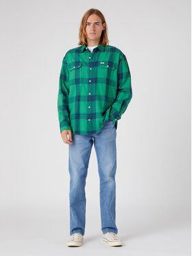 Wrangler Wrangler Blugi Frontier W16VYLZ70 112330687 Albastru Relaxed Fit