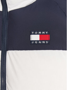 Tommy Jeans Puhovka Authentic Serif DM0DM14400 Mornarsko Modra Regular Fit