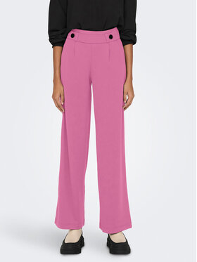JDY JDY Штани з тканини Geggo 15208430 Рожевий Wide Leg