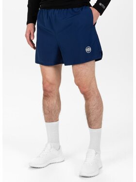 PITBULL PITBULL Szorty sportowe Small Logo II Granatowy Regular Fit