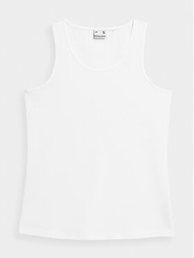 4F 4F Top 4FSS23TTSHF581 Bijela Regular Fit