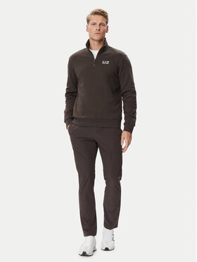 EA7 Emporio Armani EA7 Emporio Armani Bluza 8NPM35 PJVTZ U6027 Brązowy Modern Fit