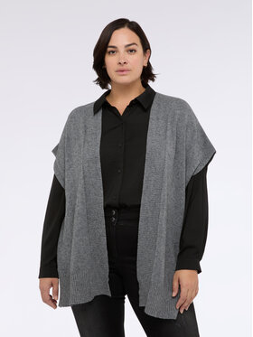 Fiorella Rubino Fiorella Rubino Cardigan M028E002014N013 Grigio Over Fit