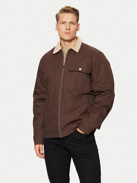 Solid Solid Демісезонна куртка 21107829 Коричневий Regular Fit