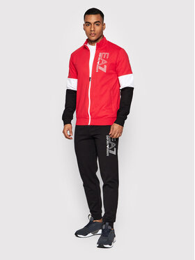 ea7 red tracksuit