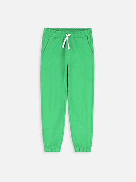 Coccodrillo Coccodrillo Spodnie dresowe ZC3120101VBB Zielony Slim Fit