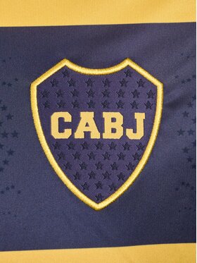 adidas adidas Koszulka techniczna Boca Juniors Żółty Slim Fit
