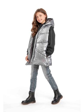 MINOTI MINOTI Kamizelka 16gilet 4 Szary Regular Fit