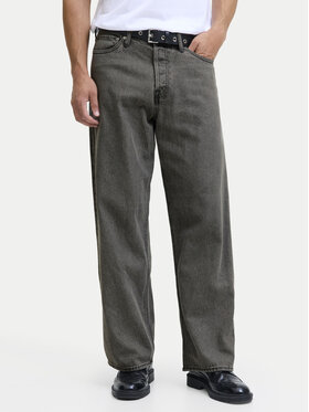 Jack & Jones Jack & Jones Jeansy Dave Original 12290242 Szary Baggy Fit