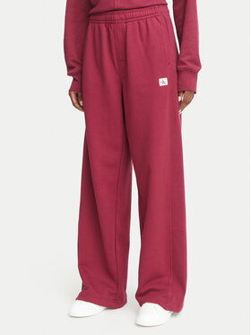 Calvin Klein Jeans Calvin Klein Jeans Sportinės kelnės LV047C249G Tamsiai raudona Regular Fit