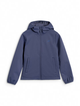 4F 4F Μπουφάν μεταβατικό 4FJRAW25TSOFM516-32S Σκούρο μπλε Regular Fit