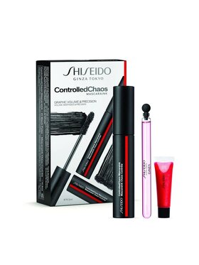 Shiseido Shiseido Controlled Chaos Mascaraink + Ginza Edp + Shimmer Gel Gloss Zestaw prezentowy