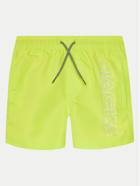 Jack&Jones Junior Jack&Jones Junior Kupaće gaće i hlače Fiji Double Logo 12256153 Zelena Regular Fit