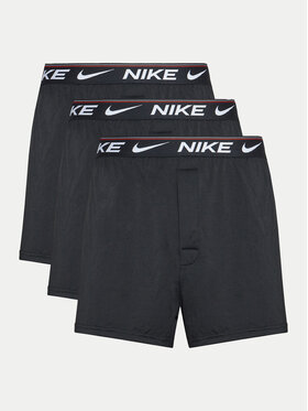 Nike Nike Комплект 3 чифта боксерки 000PKE1007 Черен