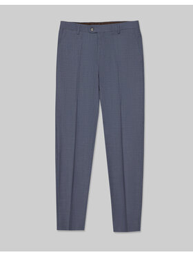 Borgio Borgio Spodnie garniturowe levone Niebieski Slim Fit