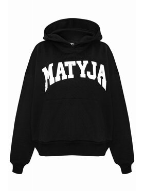 Magda Matyja Magda Matyja Bluza EVERYDAY HOODIE Czarny Oversize