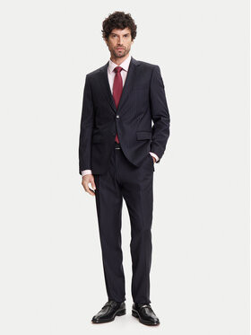 BOSS BOSS Anzug H-Huge 50546121 Dunkelblau Slim Fit