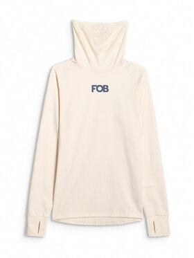 4F 4F Longsleeve FOB Biały Regular Fit