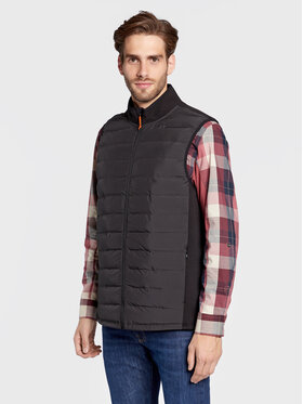 Wrangler Wrangler Kamizelka W4G7Y3101 112324320 Czarny Regular Fit