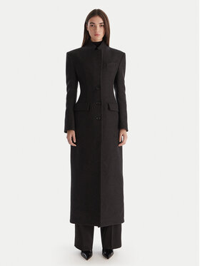PINKO PINKO Vilnonis paltas Jacinta Capotto 106123 A30G Pilka Regular Fit